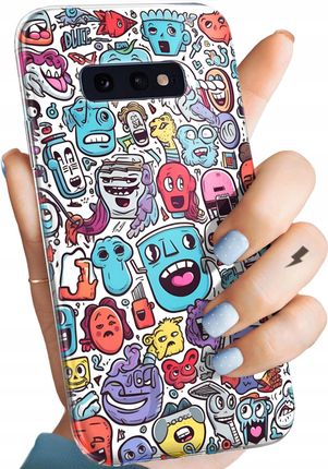 Hello Case Etui Do Samsung Galaxy S10E Doodle Zwierzęta