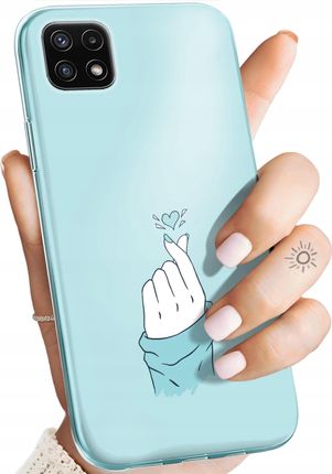 Hello Case Etui Do Samsung Galaxy A22 5G Niebieskie