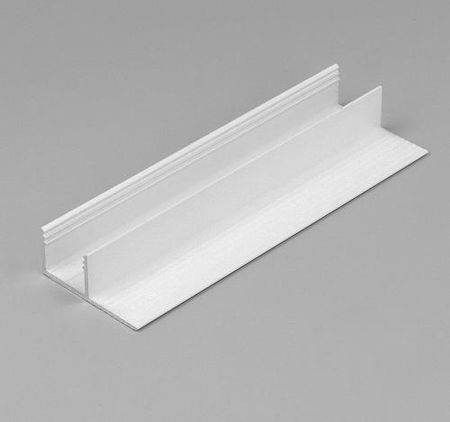 Profil aluminiowy LED PLANE14 SIDE biały malowany z kloszem - 4mb