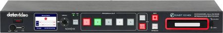 Datavideo iCast-10NDI All-in-one Streaming Switcher | Mikser wideo 5 kanałowy, rekorder, HDMI, SDI, RJ45