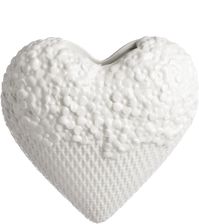 Zdjęcie La Porcellana Bianca Nawilżacz powietrza Serce / Kwiat 18 cm Leopoldina (P600100008) - Piechowice