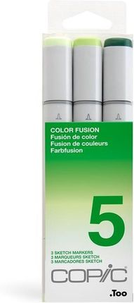 Zestaw Copic Marker Sketch Color Fusion 5 3szt.