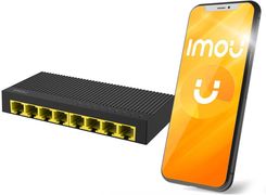 Zdjęcie Switch IMOU SG108C 8-port Gigabit - Annopol