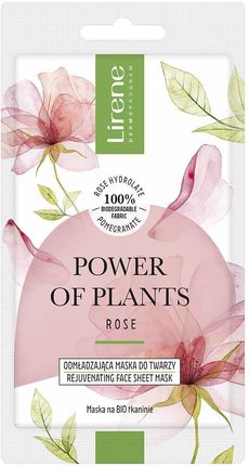 Lirene Power Of Plants Róża - Maska Odmładzająca 17G