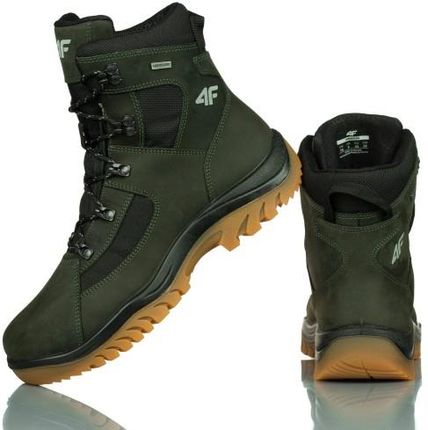 4F Buty Męskie Trekking Khaki Obmh259 43S