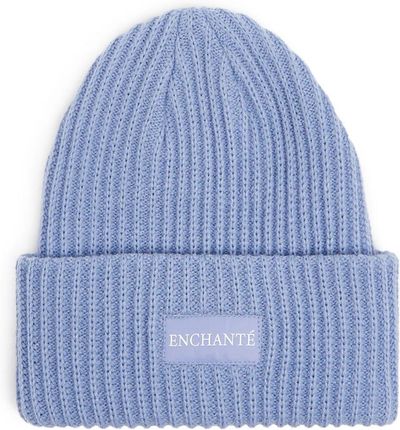 Cropp - Niebieska zimowa czapka beanie - Niebieski