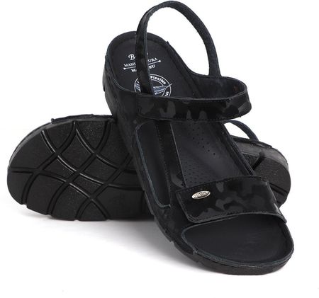 Czarne damskie sandały zdrowotne Batz Miri 38