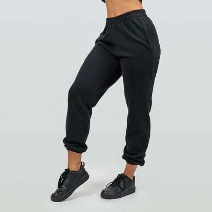 NEBBIA Women‘s Oversize Sweatpants Gym Time Black