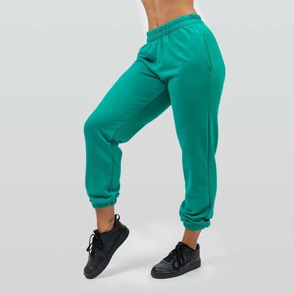 NEBBIA Women‘s Oversize Sweatpants Gym Time Green