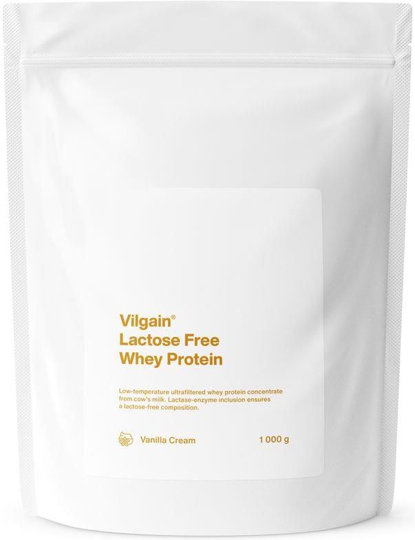 Odżywka białkowa Vilgain Lactose Free Whey Protein Krem 1000G Ceny i