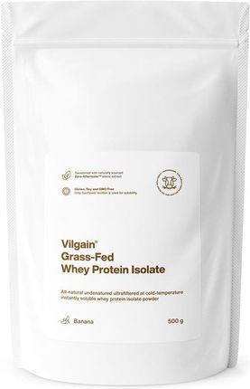 Vilgain Grass Fed Whey Protein Isolate 500G