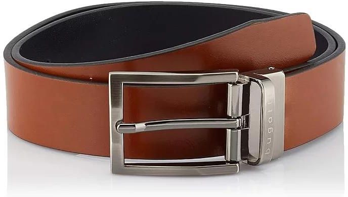 Bugatti Hombre 37600-1372 Cinturón Not Applicable, Negro (Schwarz