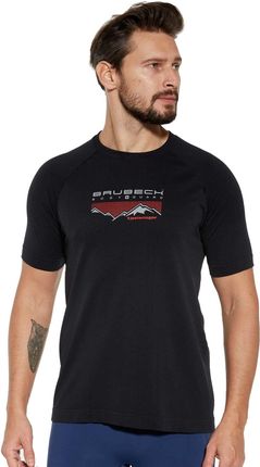 Koszulka termoaktywna męska Brubeck Dynamic Outdoor SS13840 czarny