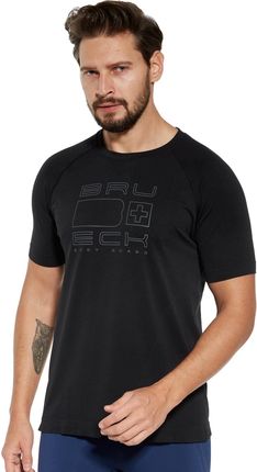 Koszulka termoaktywna męska Brubeck Aerate SS13860 czarny