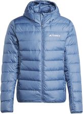 Zdjęcie Kurtka z kapturem męska adidas TERREX MULTI LIGHT DOWN niebieska IP6039 - Reszel