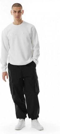 Męskie spodnie casual Champion Rochester Elastic Cuff Cargo Pant - czarne