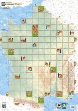 Hans im Glück Carcassonne Maps Frankreich (DE)