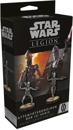 Atomic Mass Games - Star Wars: Legion – Droïdes Assassins Série IG - Unité Mercenaire Multi-Couleur - Escarmouches Et Batailles Tactiques - Figurines à Assembler - FFGD4697