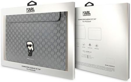 Torba na laptopa Karl Lagerfeld Nft Saffiano Monogram Ikonik