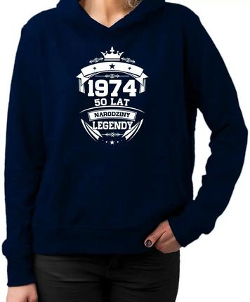 1974 Narodziny legendy 50 lat - damska bluza na prezent