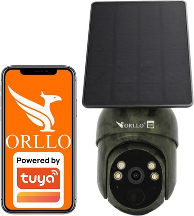 Kamera Bezprzewodowa 4G LTE Obrotowa z Panelem Solarnym ORLLO TZ1 MORO
