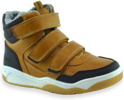 Ranking Ocieplane buty chłopięce zimowe Wojtyłko 24130 Brązowe Ranking Butów dla Dzieci