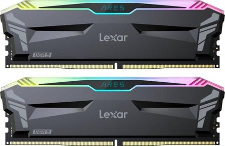 Pamięć RAM Lexar ARES RGB DDR5 32GB (2x16GB) 6000MHz CL30 LD5BU016G-R6000GDLA