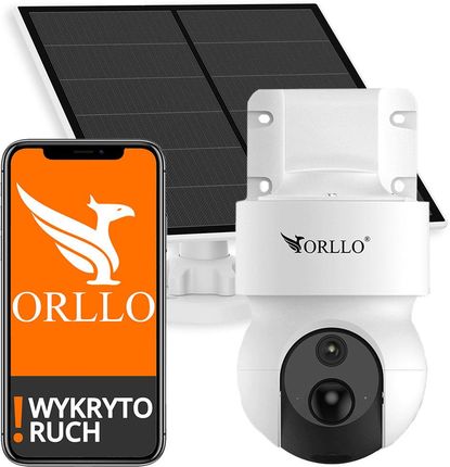 Kamera WiFi Obrotowa Bezprzewodowa ORLLO E9 z Panelem Fotowoltaicznym