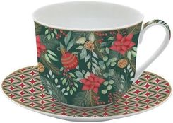 Atmosphere Filiżanka Porcelanowa ze Spodkiem w Ozdobnym Pudełku 400 ml