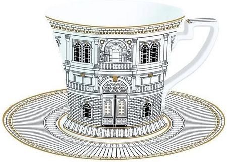 Palazzo Filiżanka Porcelanowa ze Spodkiem w Ozdobnym Pudełku 200 ml