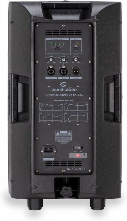 фото Акустична система Soundsation Hyper-Pro 12 Plus Black