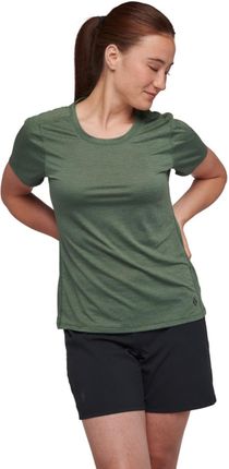Damska koszulka Black Diamond Lightwire Tech T-shirt laurel green