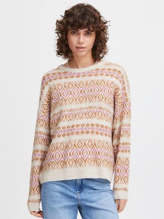 Sweter ICHI - Knitted cardigan Antler (12277) rozmiar: S