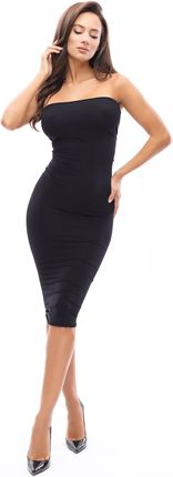 D100 sukienka bezszwowa (kolor czarny, rozmiar L/XL)