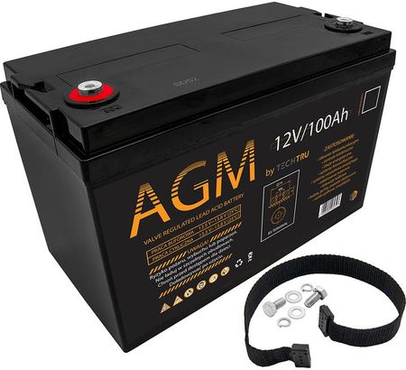 Akumulator Techtru AGM-12-100 12 V 100 Ah