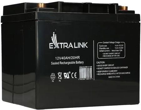 Extralink akumulator bezobsługowy AGM 12v 40ah EX9779