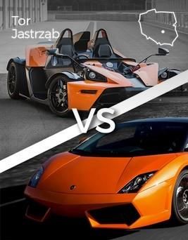 Lamborghini Gallardo vs KTM X-BOW - Tor Jastrząb