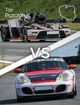 KTM X-BOW vs Porsche 911 Carrera - Tor Pszczółki