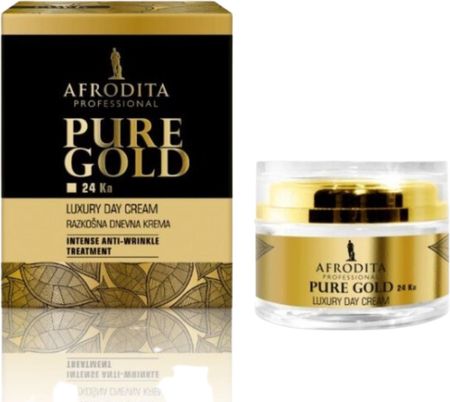 Krem Afrodita Pure Gold 24 Ka Luksusowy ​​ na dzień 50ml