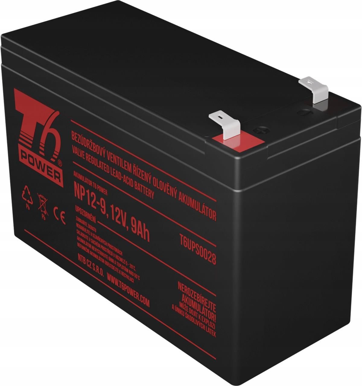 Jeu De Batteries T6 Power Pour Fortron FSP FP 1500, VRLA Jeu De Batteries T6 Power Pour Fortron FSP FP 1500, VRLA