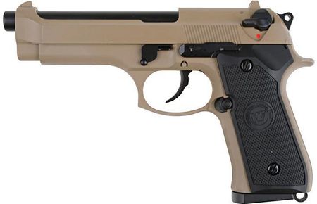 Pistolet Well Asg Co2 M92 Tan