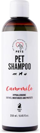 Pets Pet Shampoo Camomile Szampon Dla Psa Kota I Zwierząt Domowych Z Rumiankiem 250ml
