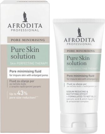Krem Afrodita Pure Skin Solution Fluid Minimalizujący Pory na dzień i noc 50ml