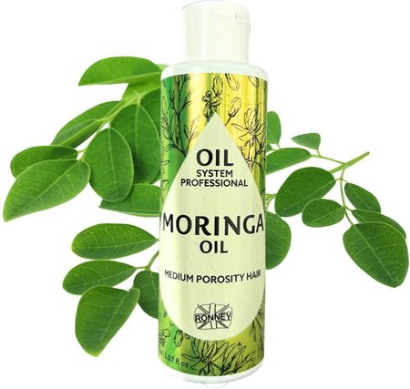 Ronney Oil System Professional Moringa Oil Olej Do Włosów Średnioporowatych 150 ml