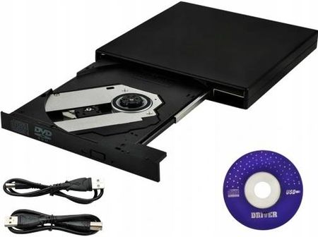 Nagrywarka Zewnętrzna USB Napęd CD-R/RW/DVD-ROM
