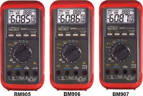 Miernik uniwersalny Brymen BM907 Multimetr przemysłowy TrueRMS, FVD ...