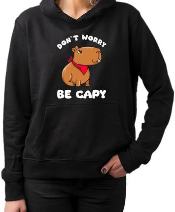 Don`t worry be Capy - damska bluza z nadrukiem