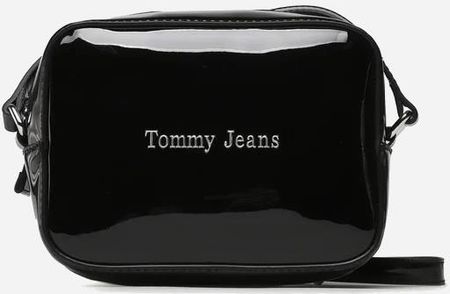 Torebka listonoszka damska Tommy Hilfiger Tjw Must Camera Bag Patent Pu AW0AW14955 Black (8720644241585)