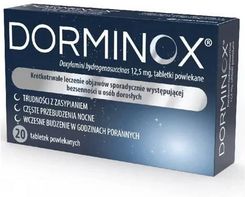 Zdjęcie Dorminox 12,5 mg x 20 tabl. powl. - Małogoszcz