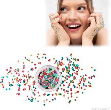 Zdjęcie Brokat PartyDeco do twarzy i ciała kolorowy 3g GLI1-000 - Brzesko